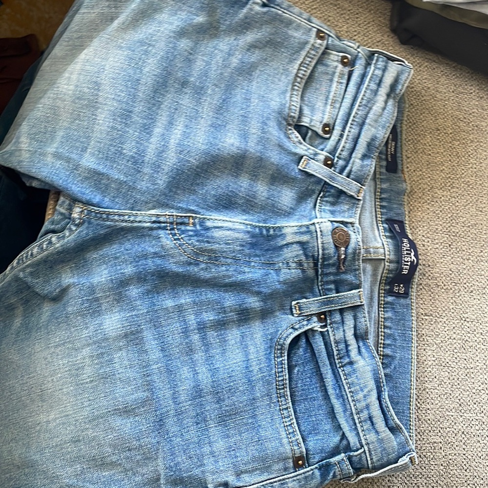 Men’s jeans from Hollister size 29, x30 too skinny like new condition